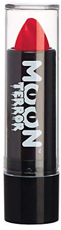 Moon Terror Halloween-Lippenstift, SFX-Make-up, Spezialeffekt-Make-up, 4,2 g (Blutrot, 5 g (1 Stück))