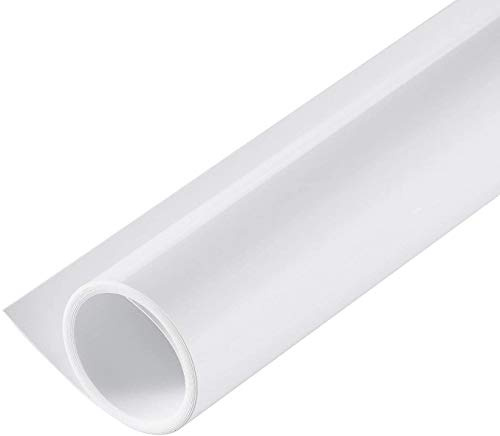 Selens 80x150 cm Food Photography Backdrop PVC Background White Vinyl | for Photo Studio, Waterproof, Matte, for Product Flat Lay Props Pet Cosmetics Jewelry Shooting Video,White