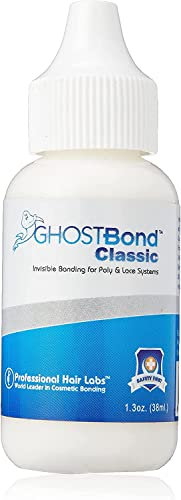 Pro Hair Labs - Ghostbond Classic 1.3oz TWIN PACK - Full Head Bond For Poly & Lace | Wig Glue Hair Adhesive Formulated For High Humidity, Heavy Perspiration, Oily Scalps