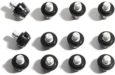 STUDIAMONDS Tacchetti di Gomma -12 Tacchetti TPU di Ricambio per Scarpe da Calcio
