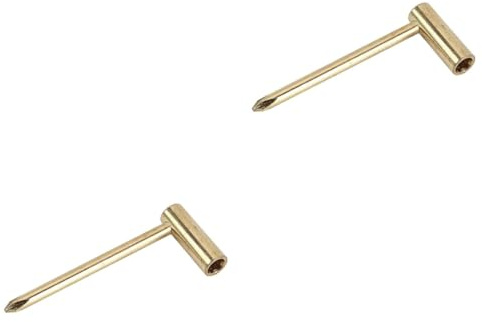 Toyvian 2stücke Innen-durchmesser Metall Gitarren Truss Rod Wrench Spanner Werkzeug Einstellung Und Reparatur Elektrischer Gitarren