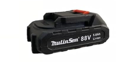 Batteria 88v Di Ricambio 5000mAh Mulinsen x Idropulitrice Cesoie Forbici Motoseghe ecc universale per tutti gli elettroutensili con stesso attacco,ricarica veloce