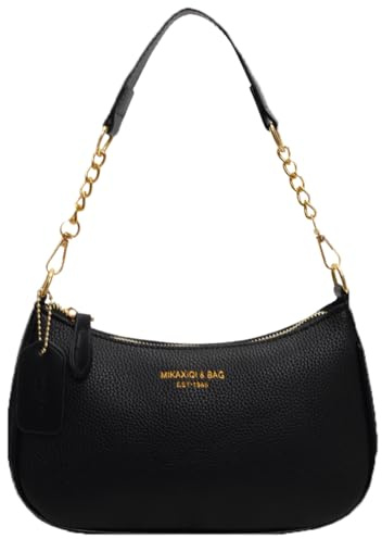 Fiorky Borsa a tracolla for donna Borsa a tracolla regolabile Borsa sotto le ascelle in pelle PU Chiusura con cerniera Borsa a mezzaluna Casual for viaggi di lavoro