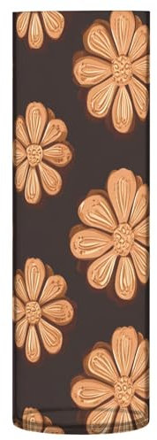Lebkuchen-Vase mit digitaler Gravur, Kunststoffvase für Blumen, 30 x 9 cm, Kerzenvase, moderne Vasen für Wohnzimmer, Hochzeit, Tisch, Büro, Party, Dekoration, Jarron para Flores