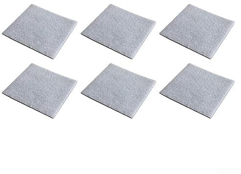 Set mit 6 Staubsauger-Filtern aus Baumwolle für effektive Reinigung und einfachen Austausch