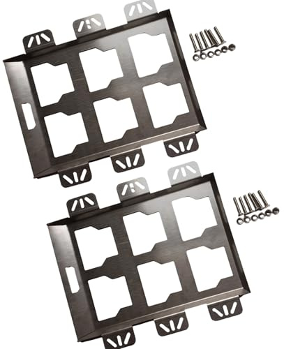 Global Set Mounting Plate for Truck Bed Vehicle Partitions Workplaces Strong Rustless Planner with Hardware Encompassed Strong Workshop Tool Rack