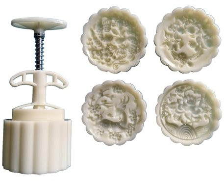 Set di stampi per biscotti da 125 g, resistenti, per dolci creativi e torte, regalo per feste