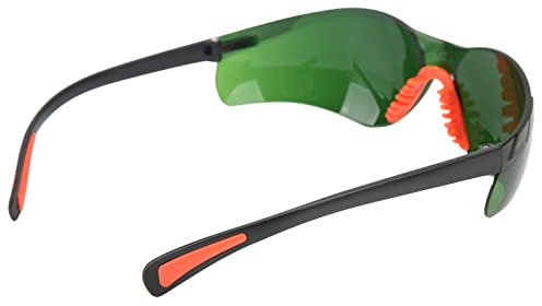 Generic Svetsglasögon Praktiska Svetsglasögon Skyddsglasögon TIG Welder Bekväm för Lödning, Skärande PC, Nylon för ögonskydd (Grön)