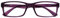 La Compañía Gafas De Lectura Púrpura Lectores Estilo Diseñador Hombres Mujeres UVR092P +3,00