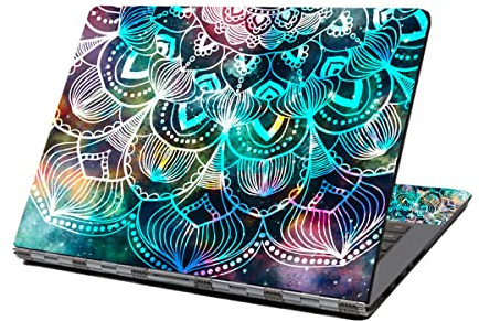 Laptop Skin Aufkleber Aufkleber 13 13,3 14 15 15,4 15,6 Zoll Laptop Vinyl Skin Sticker Cover Art Decal Protector Notebook PC (Datura)