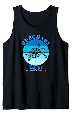 Meeresschildkröte Hurghada Ägypten Ozean Tank Top