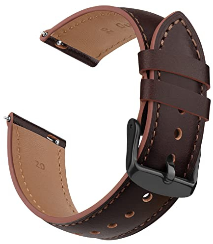 Wanme Braided Solo Loop Straps Compatible with Amazfit GTR 2/GTR 3/GTR 4/GTR 3 Pro/GTR 2/GTR 47mm Strap,22mm Stretchy Strap Elastic Sport Band for Amazfit GTR 47mm/Stratos 3/Amazfit Pace (Z-Coffee)