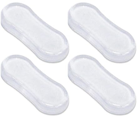 Pare-Siège Toilette Pare-Chocs Siege De Toilette 4 Pièces Tampons Abattant WC, Kit De Pare-chocs De Remplacement De Bidet De Couvercle De Toilette Anti-collision