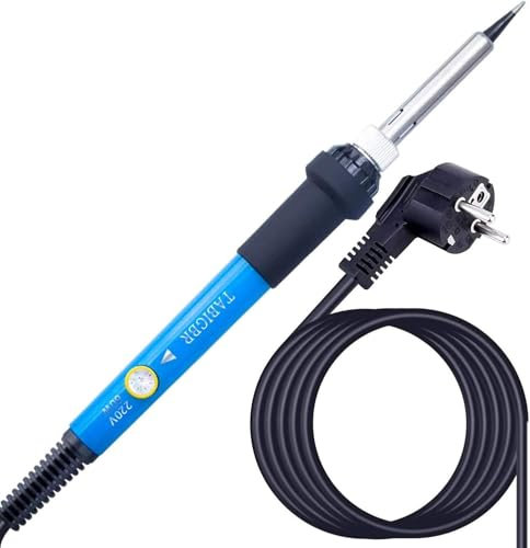 Lötset Lötkolben einstellbar,mit einstellbarer Temperatur 200–450 °C,3. Version,Lötkolben elektronisch,digitale Lötkolben-Lötstation 220 V, 60 W