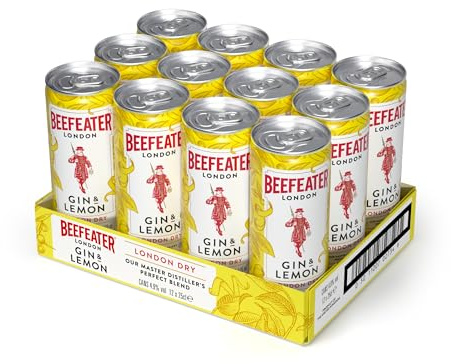 Beefeater Gin&Lemon REDI Cóctel 12 unidades - 250 ml