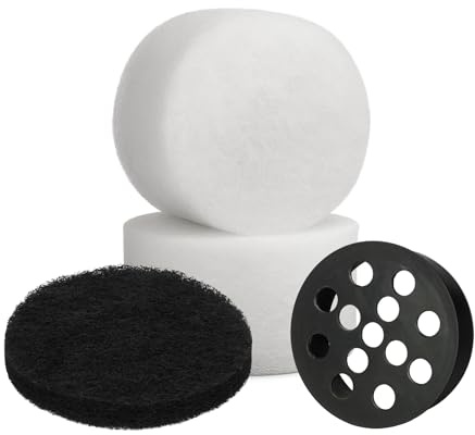 PureFlow® Premium Kartuschenfilter Premium - für BESTWAY Gr. IV (Flowclear 58391) - inkl. Filterauflage & Aktivkohle
