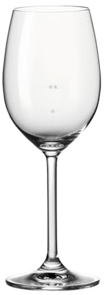 Leonardo Daily Lot de 6 verres à vin rouge avec aide à verser 0,1 l/0,2 l, verres professionnels pour la restauration, l'hôtellerie et la restauration, robustes et adaptés à un usage quotidien
