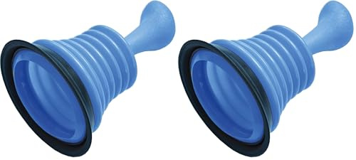 Faithfull Mini Sink Drain Plunger 115mm (4.1/2in) Diameter (Pack of 2)
