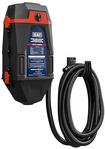 Sealey Gv180Wm Garage Vacuum 1500W With Remote Control - Wall Mounting