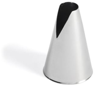 De Buyer - Douille Saint-Honoré en inox - Diamètre 1,1 cm - En Inox, Idéale pour Décorer, Garnir et Remplir, Sans Soudure pour Hygiène Parfaite, S'Adapte aux Poches Pâtissières