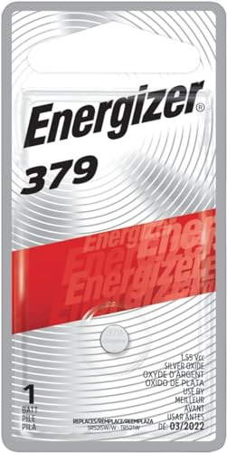 2 pc Energizer 379 SR521SW Silber Oxide Battery