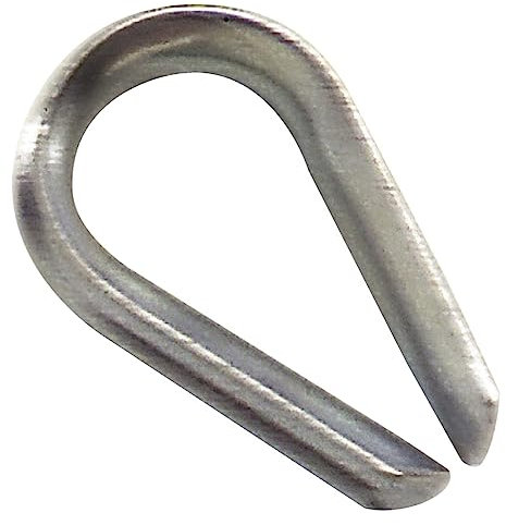 WOLFPACK LINEA PROFESIONAL - Guardacabos Zincado Para Cable 12 mm.