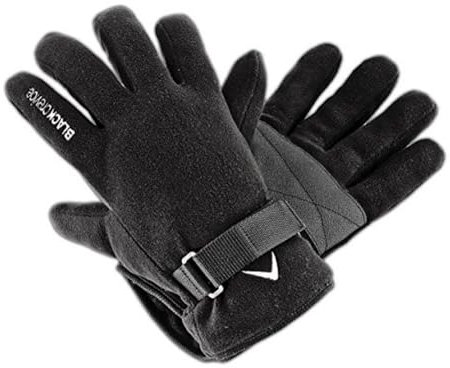 Black Crevice Fleece Handschuhe, BCR077347, schwarz, Gr. M