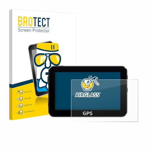 brotect Pellicola Vetro per Displays 7 (17.8 cm) [154.8x87 mm, 16:9] | Chiara Protezione Schermo Made in Germany Sistema di navigazione / GPS Durezza 9H Anti-Graffio Glass Screen Protector