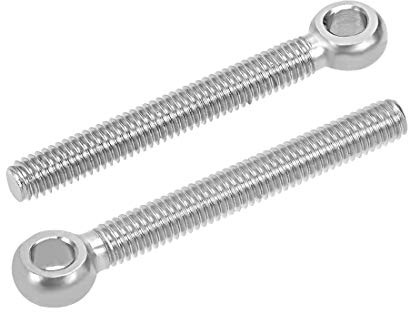sourcing map M6x50mm Acier inoxydable 304 œil levage épaule machine monté boulon 10pcs