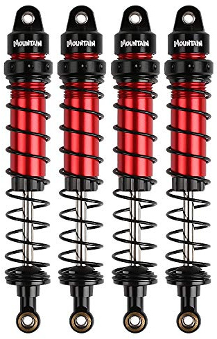 INJORA RC Stoßdämpfer 4pcs Dämpfer für 1/10 RC Crawler SCX10 TRX4,110mm