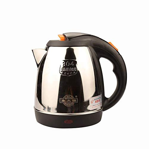 HODAGES Bollitore Elettrico 1.2l Bollitore Elettrico in Acciaio Inossidabile Senza Fili 220v Bollitori elettrici 1360w Bollitore Portatile da Viaggio
