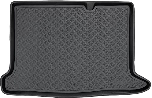 SMK Tapetes de PE para maletero apata para Dacia Sandero II 2012-2020 Mejore la comodidad de su viaje con la resistente alfombrilla para el maletero del coche, que protege contra la suciedad y el polv