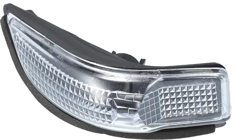 QUARKZMAN Rechter Rückspiegel Blinkergehäuse Für Toyota Yaris R 16-19 1pc | ABS, Schwarz, Klare Linse, Für Toyota Yaris 11-19, Corolla 13-17, Camry 11-19, OE: 817300D080, 1 Stk