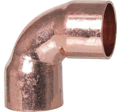 Kupfer Lötfitting Winkel 90° 28 mm