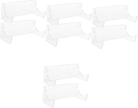 Garneck 4 Set Di Ganci Per Supporto Mattarello in Acrilico Resistente Cucina 2 Pezzi * 4