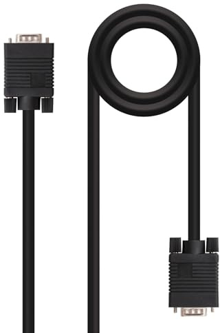 Blendend CABLE SVGA HDB15/M-HDB15/M 3.0M, conexión de video, ideal para proyectores y monitores de computadora.