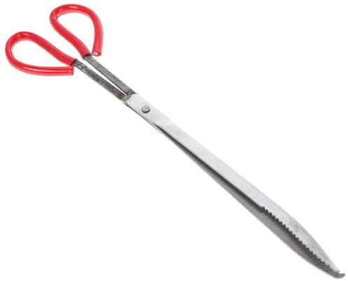 Pinza per Granchi in Acciaio, Crab Tong Multiuso Antiscivolo | Manico Ergonomico per Spiaggia e Lago , Utensile Versatile Presa Confortevole per Organismi Acquatici