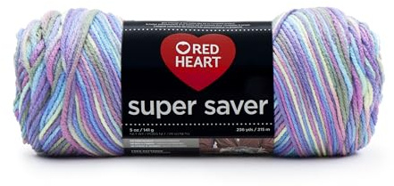 Red Heart Super Saver - Monet, 11.67 x 27.4 x 11.67 cm (E300.0310)