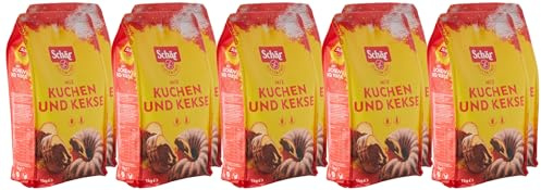 Schär Mix C - Kuchen & Kekse Backmischung glutenfrei 1kg, 10er Pack