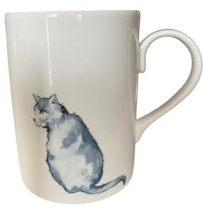 Roy Kirkham - Katzen Tasse - Grau Kurzhaar