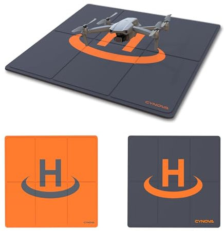 CYNOVA Drohnen Landeplatz, 65cm Universal Faltbar Landeplattform für DJI Mini 4K/3 Pro/Air 3/Mavic 3/FPV, Drohnen Zubehör