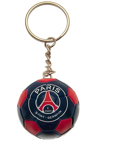 FOCO Portachiavi FC Paris Saint Germain, blu, circa 35 mm di diametro, Blu, Approx 35mm in diameter