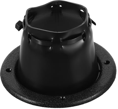 Milisten Gaine de Câble Étanche Bateau en Silicone Noir, Passe-câble Solide Anti-frottement, Protège-câble de Direction Réutilisable, Accessoire pour Bateaux, Yachts et Camping-Cars
