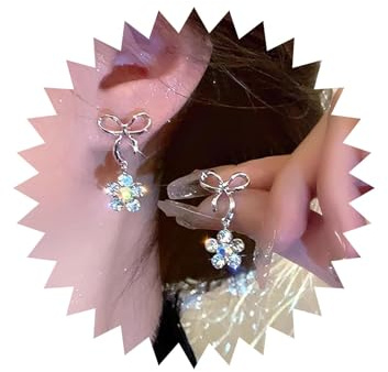 Inilbran Boucles d'oreilles à tige bohème vintage en forme de tournesol en cristal - Boucles d'oreilles pendantes en forme de tournesol - Boucles d'oreilles pendantes personnalisées pour femme