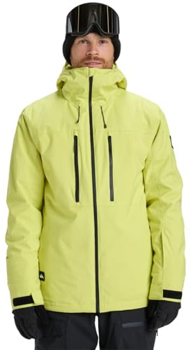 Quiksilver Sycamore Solid 20K Snow Jacket Yellow L