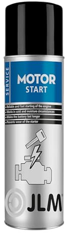 JLM Starthilfe-Spray 400 ml – Motorstart-Spray für Benzin- & Dieselmotoren – Startpilot für Pkw, LKW, Motorräder, Rasenmäher & Maschinen – Schnelle Kaltstarthilfe bei Frost & Feuchtigkeit – J04250