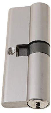 Serratura, Serratura a cilindro, Serrature for porte in PVC, Serratura a cilindro Serratura for porte e finestre Sicurezza 60 70 80 90mm Serratura antifurto a chiave (Size : 80mm)