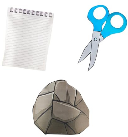 LOVIVER Schere-Stein-Papier-Kostüm-Set, Halloween-Requisiten-Geschenk, Familienoutfit zum Geburtstag