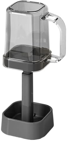 Porta del pennello da dente con copertura | Contenitore a spazzola per dente a prova di polvere - porta -spazzolino portatili impermeabili con 3 slot e maniglia per il del contromo