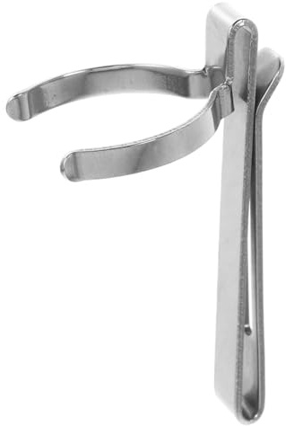 EXHUMKY Edelstahl Metall Clip für Taschenlampen Robuster Verstellbarer Gürtelhalter Kompatibel mit Mb Tragbarer und Stabiler Flashlight Halter für Outdoor und